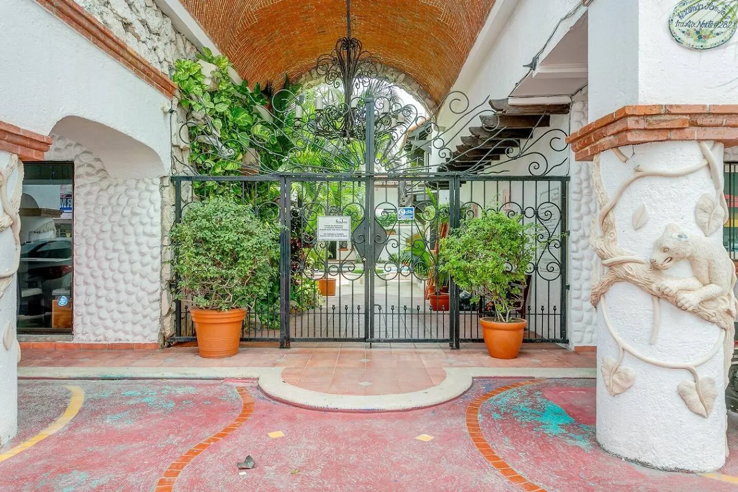 Lejlighed Colorful Hacienda Style 2Br With Pool Steps To Beach Playa del Carmen